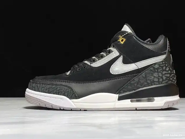 CK4348-007 Black Grey Jordan Air Cement Tinker 3 0521